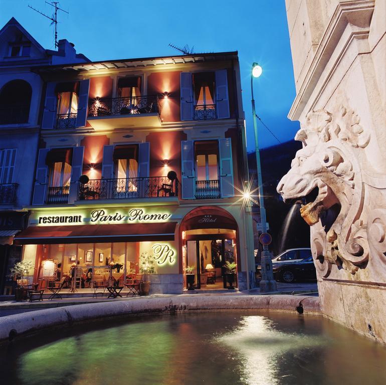 Paris Rome Hotel Menton Exterior foto